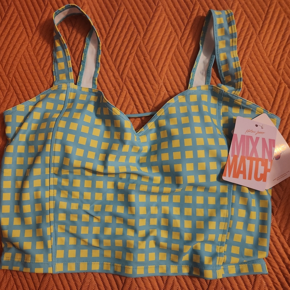 Kortni Jeane Block Party Original Latter Back Top. XL